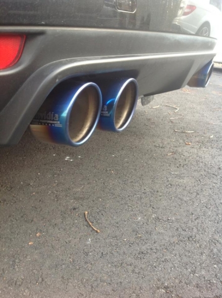 Invidia Q300 Cat Back Exhaust Titanium Tip (Part Number: HS08STIG3T) User Media for: Invidia Q300 Cat Back Exhaust Titanium Tip - Subaru STI Hatchback 2008-2014 / WRX Hatchback 2011-2014