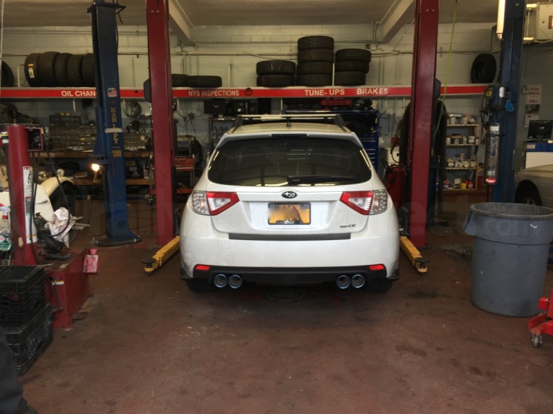 Invidia Q300 Cat Back Exhaust Titanium Tip (Part Number: HS08STIG3T) User Media for: Invidia Q300 Cat Back Exhaust Titanium Tip - Subaru STI Hatchback 2008-2014 / WRX Hatchback 2011-2014