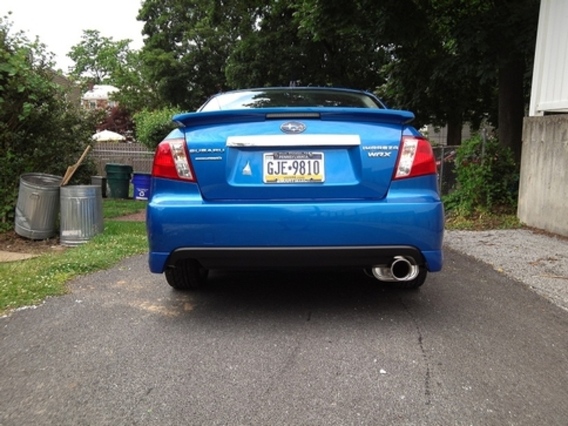 Invidia Q300 Cat Back Exhaust Single (Part Number: HS08SW4G3S) User Media for: Invidia Q300 Cat Back Exhaust Single - Subaru WRX Sedan 2008-2010