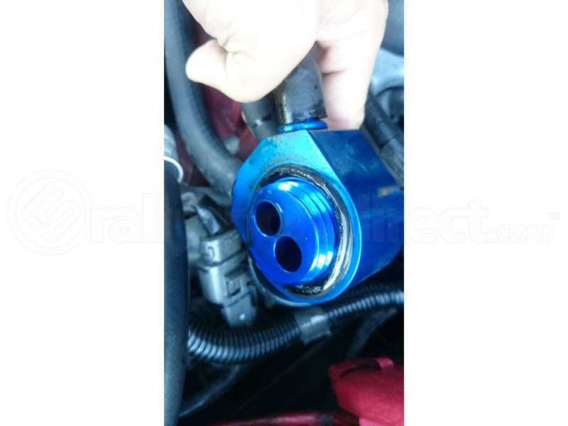 GrimmSpeed Air Oil Separator Blue (Part Number: 078006B) GrimmSpeed Air Oil Separator Blue (Part Number: )