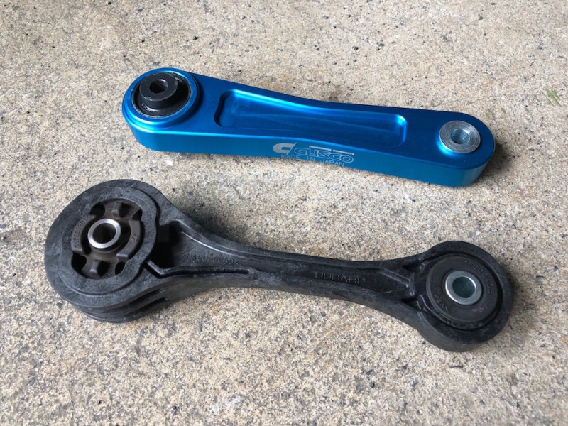 Cusco Pitch Stop Mount Blue (Part Number: 6A1 911 PS) User Media for: Cusco Pitch Stop Mount Blue - Subaru Models (inc. 2002+ WRX / STI)