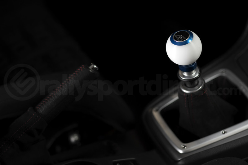 AutoStyled 6 Speed Shift Knob Blue w/ White Delrin Center (Part Number: 1501010102) User Media for: AutoStyled 6 Speed Shift Knob Blue w/ White Delrin Center - Subaru STI 2004+ / Subaru WRX 2015+ / Subaru BRZ 2013+ / Scion FR-S 2013+ / Toyota 86 2017+