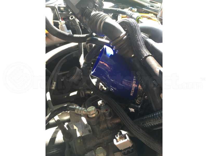 Mishimoto Silicone Throttle Body Blue Hose (Part Number: MMHOSE-SUB-ITBBL) Mishimoto Silicone Throttle Body Blue Hose (Part Number: )