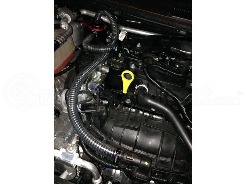 Mishimoto Baffled Oil Catch Can Red Universal (Part Number: MMBCC-UNI-RD) Mishimoto Baffled Oil Catch Can Red Universal (Part Number: )