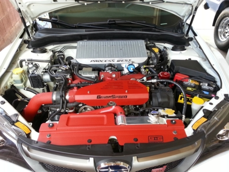 PERRIN Turbo Inlet Hose Red (Part Number: PSP-INT-401RD) User Media for: PERRIN Turbo Inlet Hose Red - Subaru WRX 2002-2007 / STI 2004+ / Forester XT 2004-2008