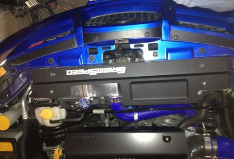 GrimmSpeed Radiator Shroud w/ Tool Tray Black (Part Number: 096005) User Media for: GrimmSpeed Radiator Shroud w/ Tool Tray Black - Subaru WRX/STi 2002-2007