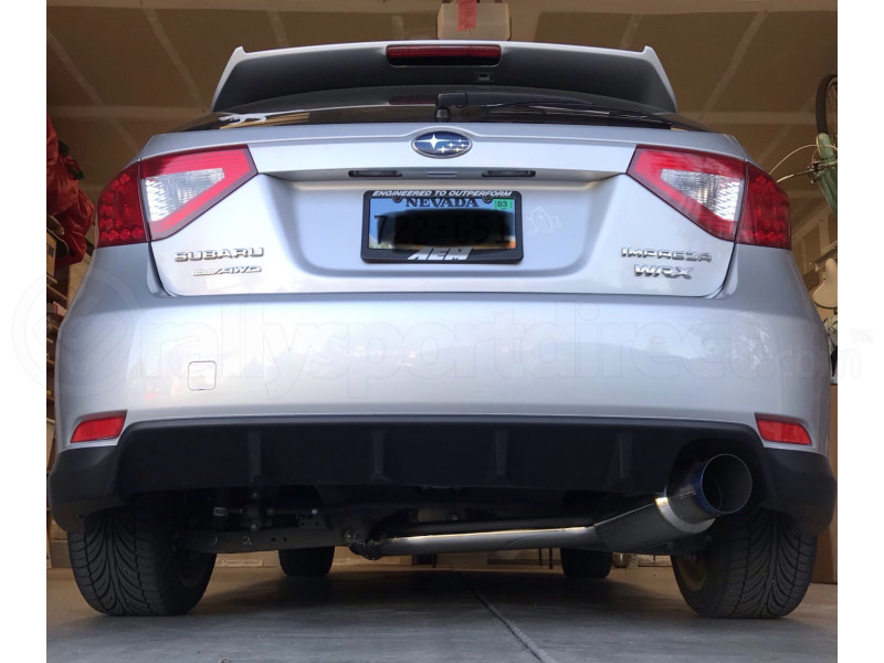 Invidia Racing Series Cat Back Exhaust Titanium Tip (Part Number: HS08SW5GRT) User Media for: Invidia Racing Series Cat Back Exhaust Titanium Tip - Subaru WRX Hatchback 2008-2014