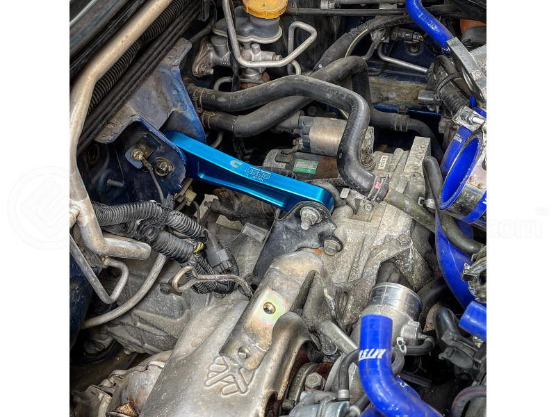Cusco Pitch Stop Mount Blue (Part Number: 6A1 911 PS) User Media for: Cusco Pitch Stop Mount Blue - Subaru Models (inc. 2002+ WRX / STI)