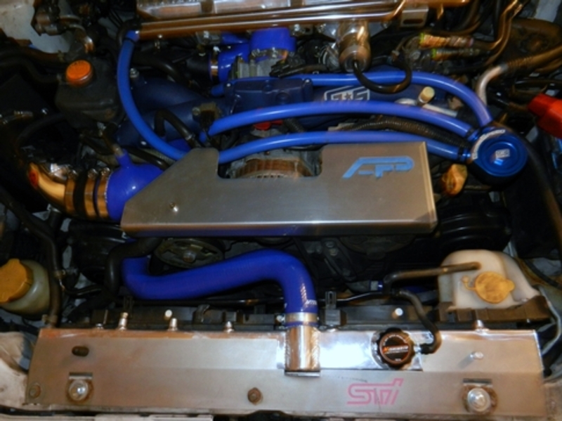 GrimmSpeed Air Oil Separator Blue (Part Number: 078006B) GrimmSpeed Air Oil Separator Blue (Part Number: )