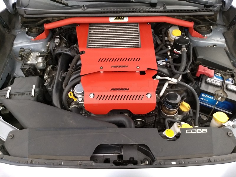 PERRIN Engine Cover Kit Red (Part Number: PSP-ENG-165RD) User Media for: PERRIN Engine Cover Kit Red - Subaru WRX 2015+