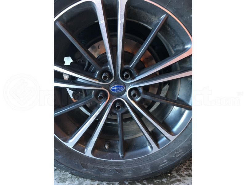 FactionFab Swept Slot Bi-Directional Rotor Rear (Part Number: 1.10044.1) User Media for: FactionFab Swept Slot Bi-Directional Rotor Rear - Subaru WRX 2008-2014