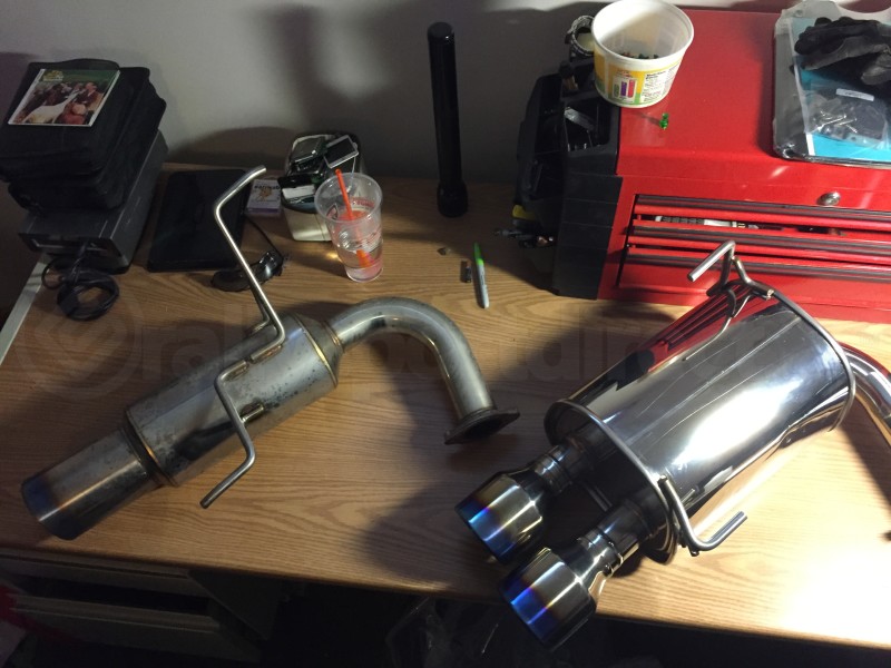 Invidia Q300 Cat Back Exhaust Titanium Tips ( Part Number: INVHS15STIG3T) Invidia Q300 Cat Back Exhaust Titanium Tips ( Part Number: HS15STIG3T)