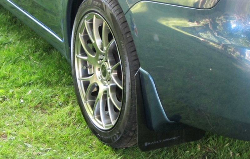 Rally Armor UR Mudflaps Black Urethane Grey Logo (Part Number: MF6-UR-BLK/GRY) Rally Armor UR Mudflaps Black Urethane Grey Logo (Part Number: )