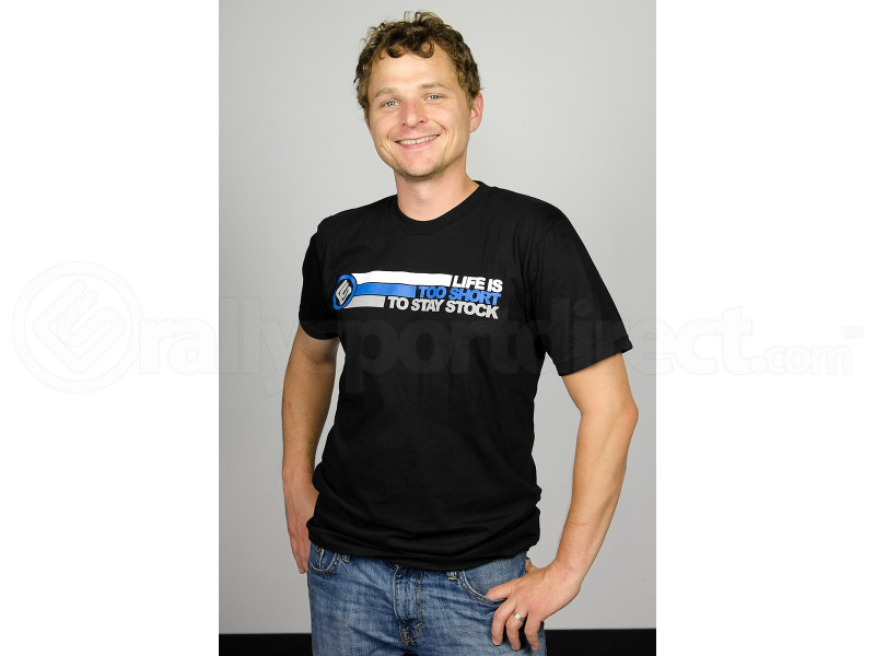 Life Is Too Short To Stay Stock Stripe T-Shirt Black (Part Number: 339) Life Is Too Short To Stay Stock Stripe T-Shirt Black (Part Number: )
