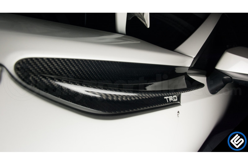 TRD Carbon Fiber Fender Fins (Part Number: MS345-18001) TRD Carbon Fiber Fender Fins (Part Number: )