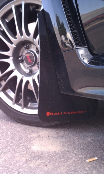 Rally Armor UR Mudflaps Black Urethane Red Logo V2 (Part Number: MF15-UR-BLK/RD) Rally Armor UR Mudflaps Black Urethane Red Logo V2 (Part Number: )
