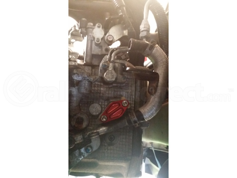 Nameless Performance Air Pump Delete Plates Red (Part Number: RSPD019) Nameless Performance Air Pump Delete Plates Red (Part Number: )