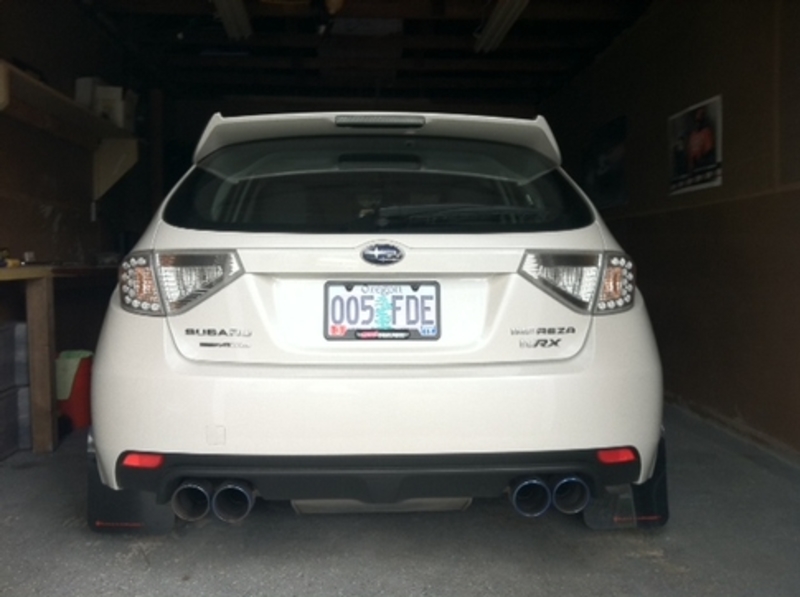 Invidia Q300 Cat Back Exhaust Titanium Tip (Part Number: HS08STIG3T) User Media for: Invidia Q300 Cat Back Exhaust Titanium Tip - Subaru STI Hatchback 2008-2014 / WRX Hatchback 2011-2014