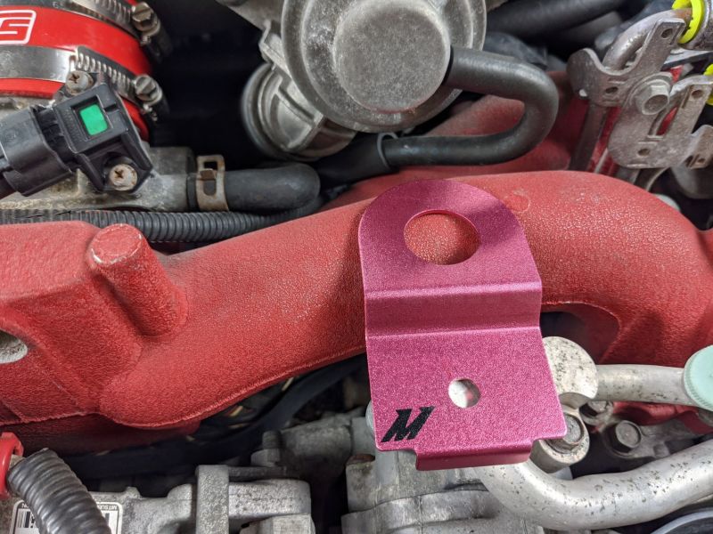 Mishimoto Aluminum Radiator Stay Red (Part Number: MMRS-STI-08ARD) User Media for: Mishimoto Aluminum Radiator Stay Red - Subaru WRX 2008-2014 / STI 2008-2014
