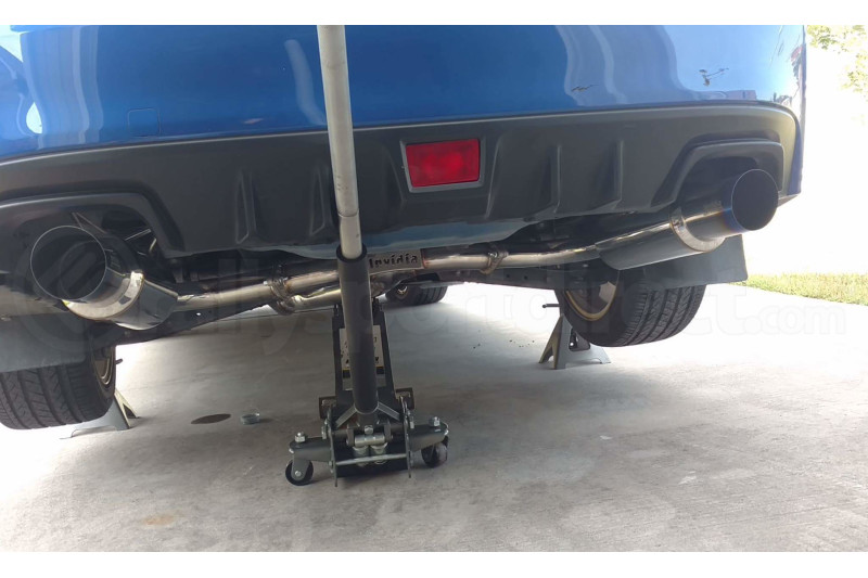 Invidia N1 Cat Back Exhaust Titanium Tips (Part Number: HS15STIGTT) User Media for: Invidia N1 Cat Back Exhaust Titanium Tips - Subaru WRX/STI 2015+