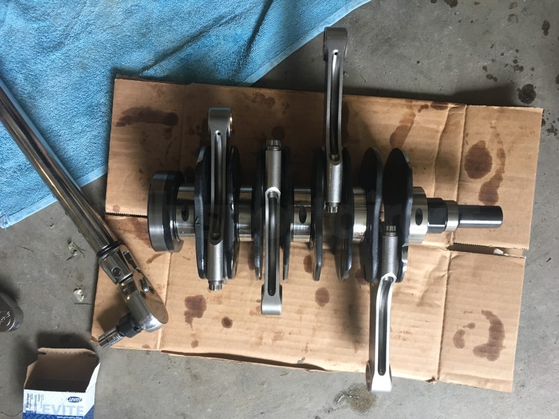 Subaru OEM Forged Salt Bath Nitrated Crankshaft ( Part Number: SUB 12200AA430) Subaru OEM Forged Salt Bath Nitrated Crankshaft ( Part Number: 12200AA430)