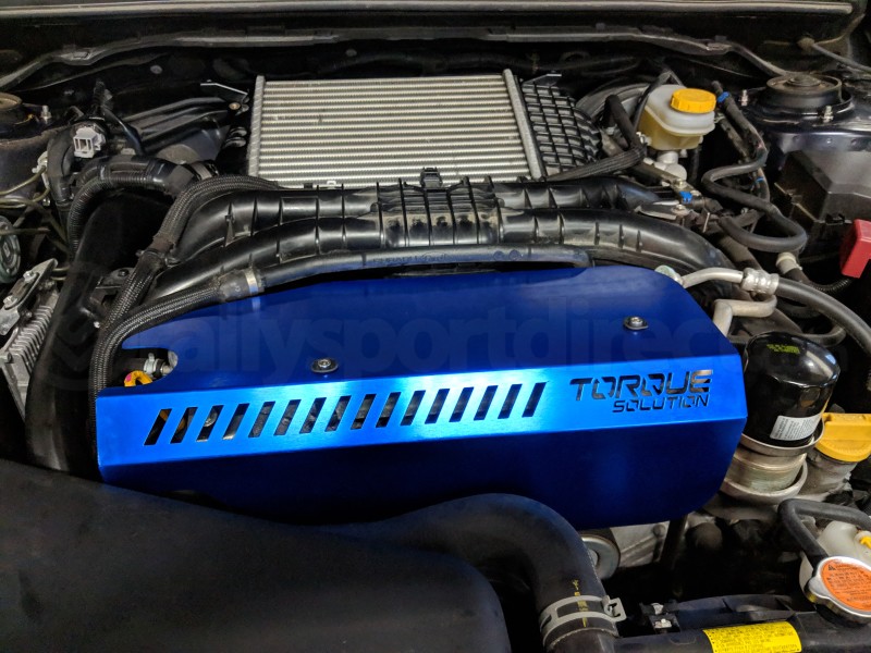 Torque Solution Engine Pulley Cover Blue (Part Number: TS-SU-289BU) User Media for: Torque Solution Engine Pulley Cover Blue - Subaru WRX 2015 - 2020