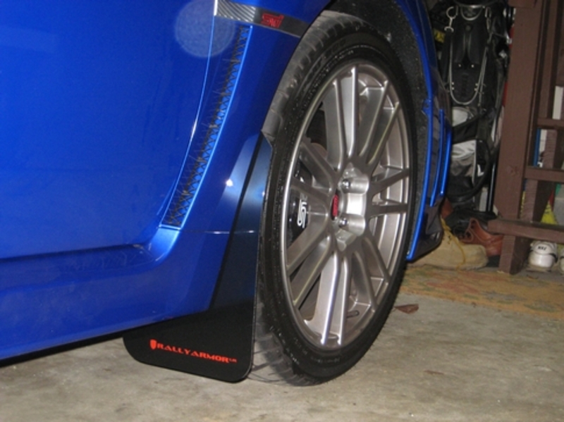 Rally Armor UR Mudflaps Black Urethane Red Logo V2 (Part Number: MF15-UR-BLK/RD) Rally Armor UR Mudflaps Black Urethane Red Logo V2 (Part Number: )