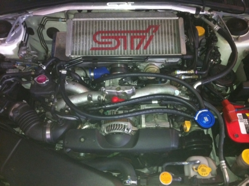 GrimmSpeed Air Oil Separator Blue (Part Number: 078006B) GrimmSpeed Air Oil Separator Blue (Part Number: )