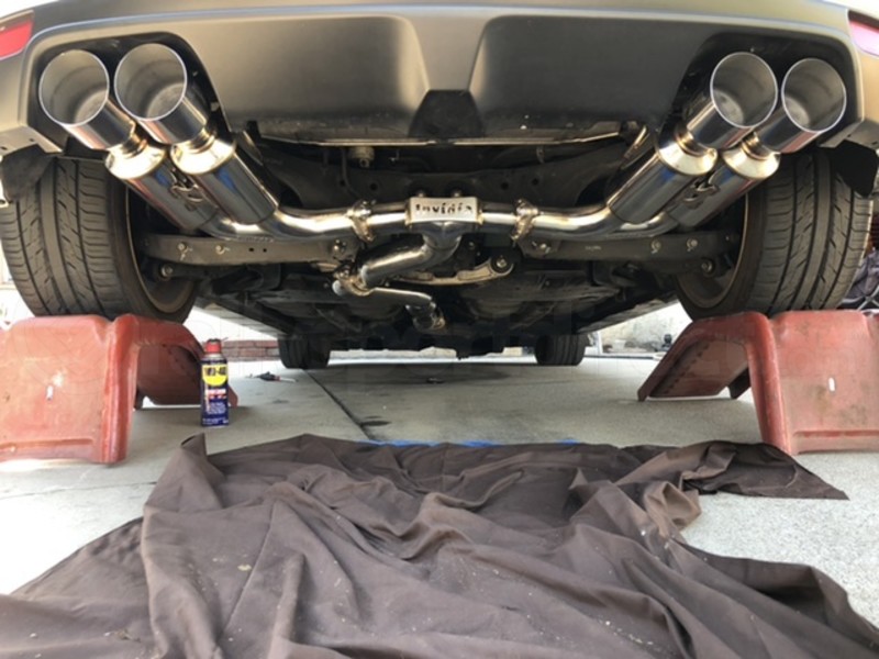 Invidia R400 Gemini Cat-Back Exhaust w/ Stainless Steel Tips (Part Number: HS08ST5GM4SS) User Media for: Invidia R400 Gemini Cat-Back Exhaust w/ Stainless Steel Tips - Subaru STI Hatchback 2008-2014 / WRX Hatchback 2011-2014