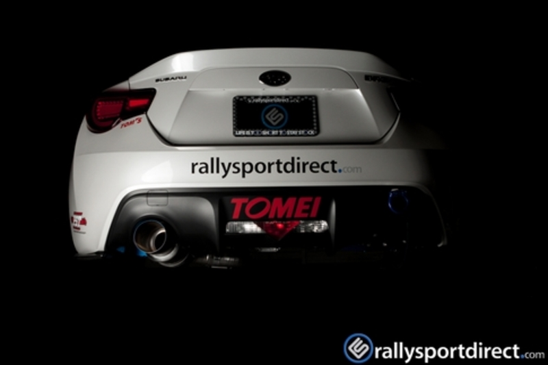 Tomei Expreme Ti Titanium Catback Exhaust Type 80 (Part Number: 440021) User Media for: Tomei Expreme Ti Titanium Catback Exhaust Type 80 - Scion FR-S 2013-2016 / Subaru BRZ 2013+ / Toyota 86 2017+