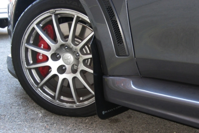 Rally Armor UR Mudflaps Black Urethane Silver Logo (Part Number: MF10-UR-BLK/SIL) Rally Armor UR Mudflaps Black Urethane Silver Logo (Part Number: )