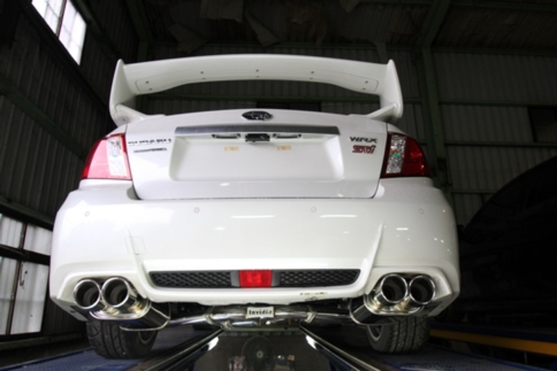 Invidia Q300 Cat Back Exhaust Stainless Tips (Part Number: HS11STIG3S) User Media for: Invidia Q300 Cat Back Exhaust Stainless Tips - Subaru WRX/STI Sedan 2011-2014