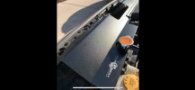 Process West Radiator Cover Black Factory Intake ( Part Number: PWED03B)