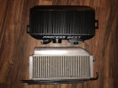 Process West Top Mount Intercooler w/Shroud Kit Black ( Part Number: PWTMIC03B-KIT)