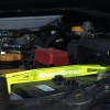 GrimmSpeed Lightweight Battery Tie Down Neon Green ( Part Number: 121037)