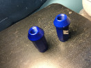 Mishimoto Aluminum Locking Lug Nuts Blue 12x1.25 ( Part Number: MMLG-125-LOCKBL)