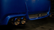 FactionFab Axle Back Exhaust Staggered Burnt Tip ( Part Number: 1.10111.2)