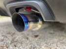 Invidia N1 Racing Series Cat-Back Exhaust Titanium Tip  ( Part Number: HS15SW4GST)