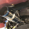 Tomei Expreme Ti Titanium Catback Exhaust System ( Part Number: TB6090-SB02A)
