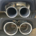 Remark Axle Back Exhaust Muffler Delete Stainless Double Wall Tips ( Part Number: RO-TSVA-D)
