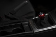 AutoStyled Subaru 5 Speed Shift Knob Black w/ Red Aluminum Center ( Part Number: 1502030103)