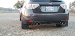 User Media for: Invidia Q300 Cat Back Exhaust - Subaru STI Hatchback 2008-2014 / WRX Hatchback 2011-2014