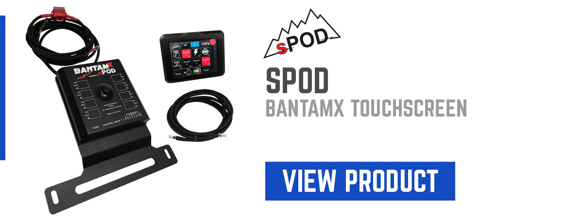 sPOD BantamX Touchscreen