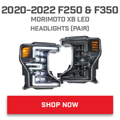 2020-2022 F250 F350 MORIMOTO XB LED HEADLIGHTS PAIR 