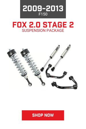 2009-2013 F150 FOX 2.0 STAGE 2 SUSPENSION PACKAGE 
