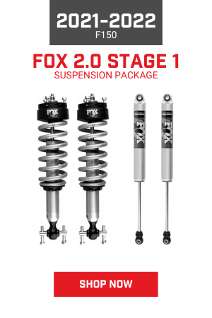 2021-2022 F150 FOX 2.0 STAGE 1 'SUSPENSION PACKAGE c o a 1.i R 