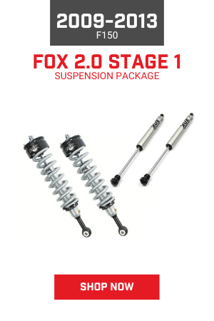 2009-2013 F150 FOX 2.0 STAGE 1 'SUSPENSION PACKAGE 4 