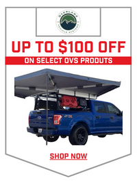 Save up to $100 off Select Overland Vehicle System Products!