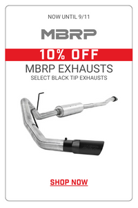 M3RP 10% OFF MBRP EXHAUSTS 