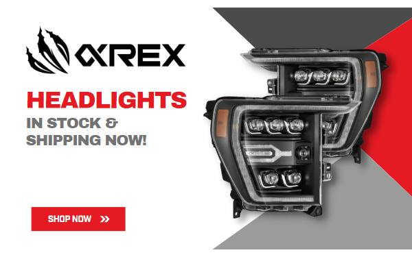 Alpharex Headlights in stock and shipping now! NKREX IN STOCK SHIPPING NOW! 